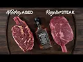 24hrs Whiskey Aged Steak Experiment Guga Foods
