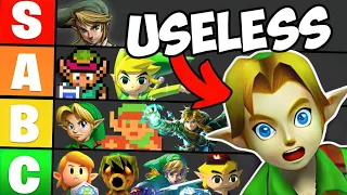 Ranking How USELESS Link is in Every Zelda Game