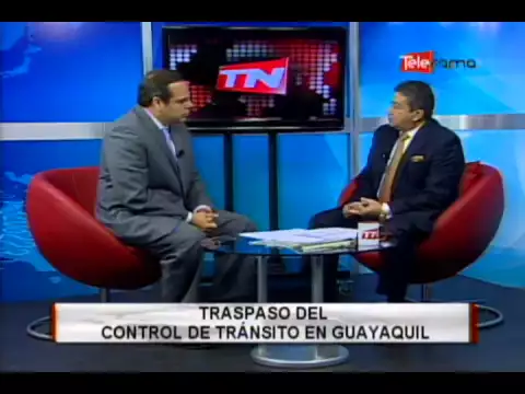  TRASPASO DEL CONTROL DE TRANSITO EN GUAYAQUIL