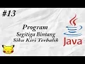 Ayo Belajar Java 13 Segitiga Bintang Siku Kiri Terbalik