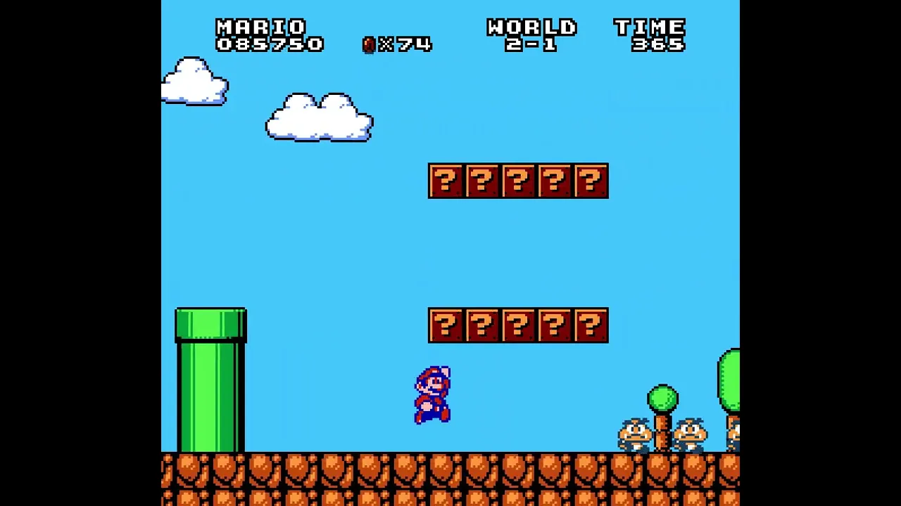 Super Mario Bros DX God Mode (Super Mario Bros. Hack)