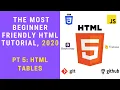 HTML Tutorial for Beginners pt 5 - HTML Table