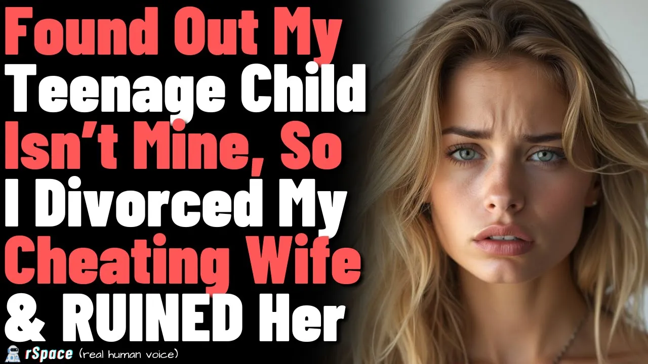 Outline Video Found Out My Teenage Child Isn’t Mine; I Divorced My Cheating Wife and Ruined Her Career