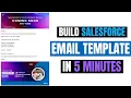 How to Create Lightning Email Template in Salesforce using Email Template Builder
