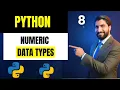 Numeric Data Types in Python int float complex Explained Hindi