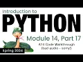 Python - Module 14