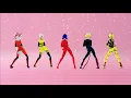 Download Lagu 【MMD Miraculous】Bla Bla Bla【Ladybug, Chat Noir, Queen Bee, Rena Rouge, Vesperia】【60fps】