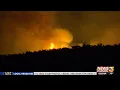 Fire burns several acres in Beaumont Tuesday night
