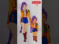 Coloring Book Rumi Little Rumi Coloring K Pop