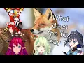 Download Lagu What does the fox say ? - HoloEN Karaoke (Bae, Fauna, IRyS, Kronii)