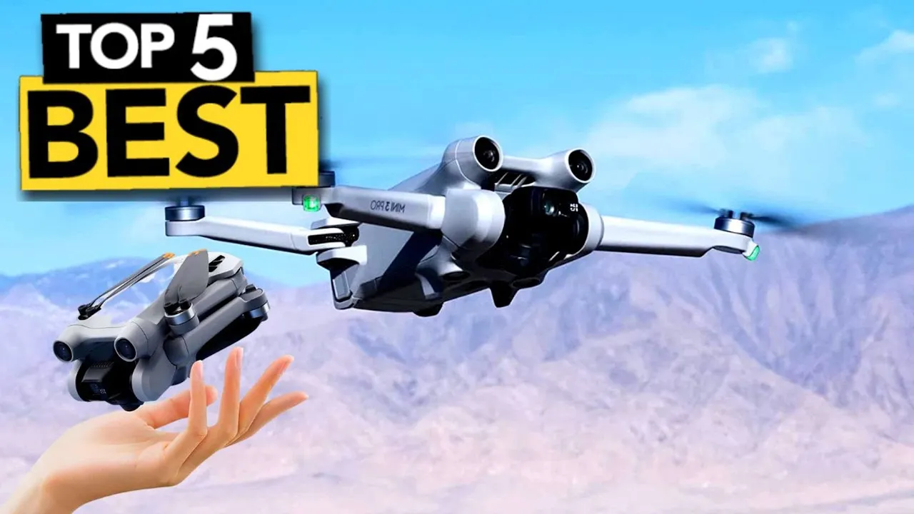 TOP 5 Best Camera Drones  [ 2023 Buyer's Guide ]