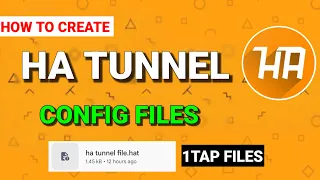 how to create ha tunnel config files custom sni settings for fast and secure browsing 
