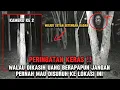 HOROR‼️NEKAT PASANG CCTV DI LOKASI BEKAS TRAGEDI MENGERIKAN #cctv #horror 