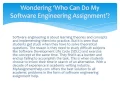 SOFTWARE ENGINEERING ASSIGNMENT HELP