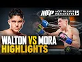 WANNA WALTON GEEFT EEN SHOW - WALTON v MORA | MVP Prospects 15 SAMENVATTING HOOGTEPUNTEN