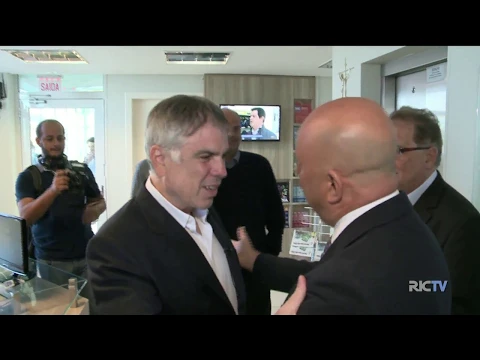 Pré-candidato a presidencia da república visita Florianópolis