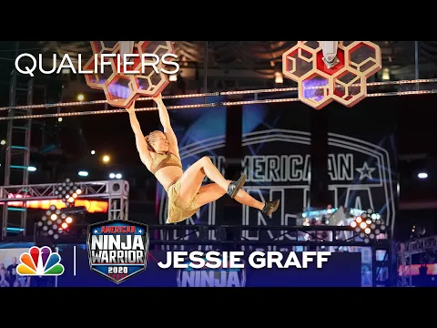 Download MP3 Jessie Graff Puts on a Show - American Ninja Warrior Qualifiers 2020