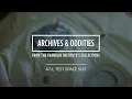 Archives Oddities A7-L Test Space Suit