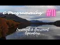 Increment and Decrement Operators C Programming