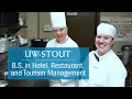 B S Hotel Restaurant Tourism Management UW-Stout