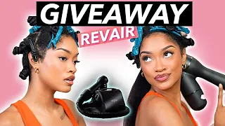 TRYING THE NEW REVAIR ON MY NATURAL HAIR | Bri Hall