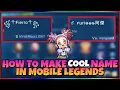 HOW TO MAKE COOL AND STYLISH NAME LIKE GLOBAL PLAYERS NO APP