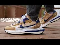 SACAI Nike Vaporwaffle Sesame REVIEW On Foot
