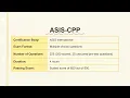 Certified Protection Professional ASIS-CPP Free Practice Exam Get Your CPP Certification