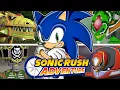 Sonic Rush Adventure: All Bosses (As Sonic)