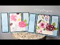 How To Make A Fun Fold Spanner Panel Card