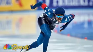 Erin Jackson prevails by 11 hundredths for 500m World Cup win in Poland NBC Sports