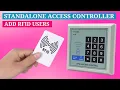 How to Add and Delete RFID Card Users in a Standalone Access Controller