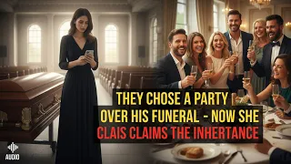 They Ditched His Funeral for an Anniversary Bash She Locked Them Out of the Fortune