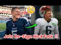 OMG Jets Re-Sign 40-Year-Old Kicker Nick Folk After Rookie Flop