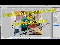 PHOTO TO COLORING PAGE IN 4 EASY STEPS In Photoshop or any good editor