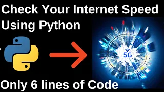 Check your Internet speed using Python