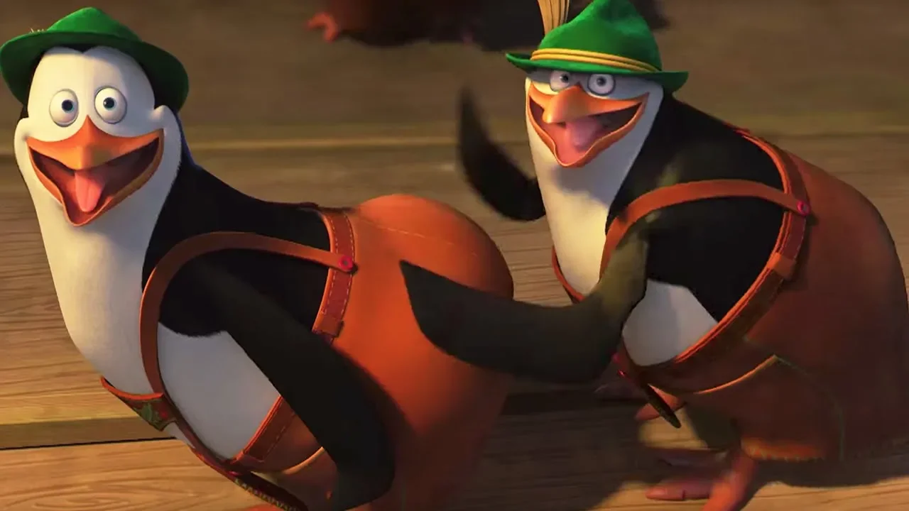 DreamWorks Madagascar | Penguin Slap Dance | Penguins of Madagascar | Kids Movies