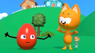 Kote Kitty and Colored Eggs presents Kukutiki Toys Game