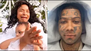 Chrisean Breaks Down In Tears After Blueface Refuses To Come To JR’s 3rd Birthday Party