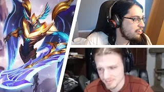 IMAQTPIE And HASHINSHIN Reacting To New Aatrox FUNNIEST MOMENTS OF THE DAY #194