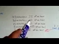 Time Clocks and Time Worked Decimals