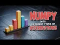 Numpy With Different Types of Distributions Part 100