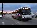 NJ Transit 2019 MCI D4500CT Mini-Action at Willowbrook Mall - Saturday PM 198 Routes