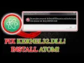Install Atom FIX KERNEL32 DLL HTML live