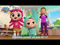 Move And Exercise 💪🏻 |  Little Angel | Super Moms | Nursery Rhymes and kids songs 🌸