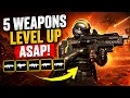 5 Weapons You MUST Upgrade ASAP Helldivers 2