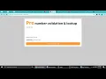 Pro Phone number validation lookup Checker in PHP 200 accurate data