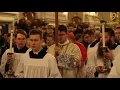 Traditional Latin Mass on Feast of St  John of Matha, with Cardinal Burke