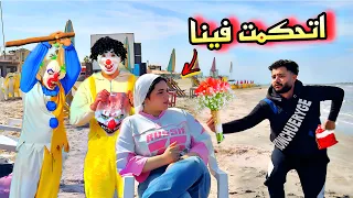 حبيبه اتحكمت فينا يوم كامل بمناسبه عيد ميلادها نزلنا البحر في عز البرد بهدومنا 