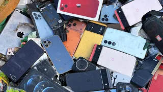 🔥i Found Many Broken Phones, iPhone 17 Pro Max Clone, Google Pixel 6 and More! Restore Cracked Phone